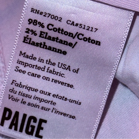 Paige Verdugo Ultra Skinny Jeans Pink Blue Swirl low rise - Picture 6 of 10